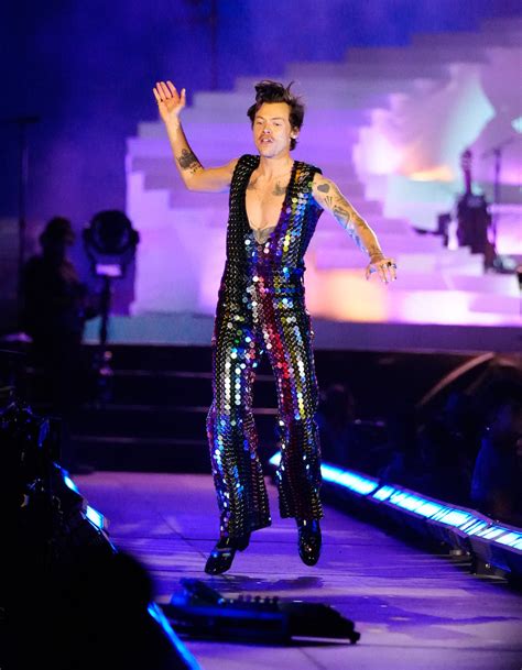 harry styles sequin jumpsuit.